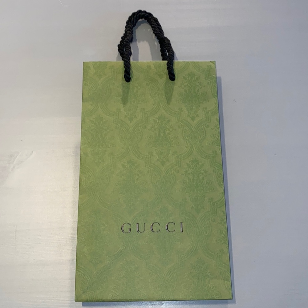 Authentic Gucci gift paper bag